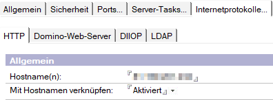 Screenshot mit der linken oberen Ecke des Server-Dokuments