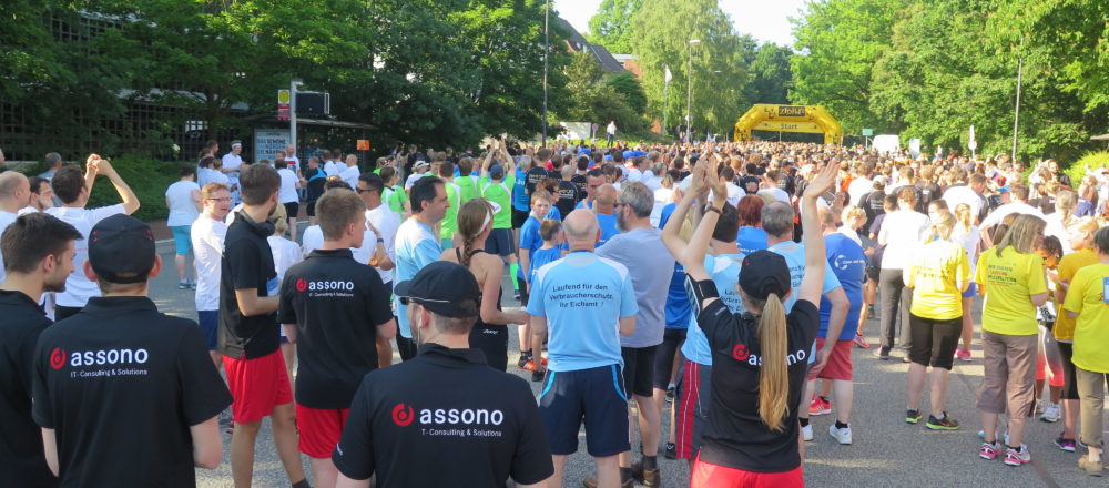 assono beim Business.Run Kiel 2016