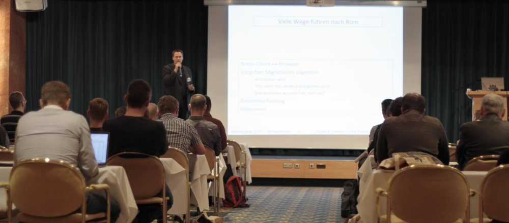 AdminCamp 2017 - Vorträge "Viele Wege führen nach Rom" & "Weil sicher sicher sicher ist"