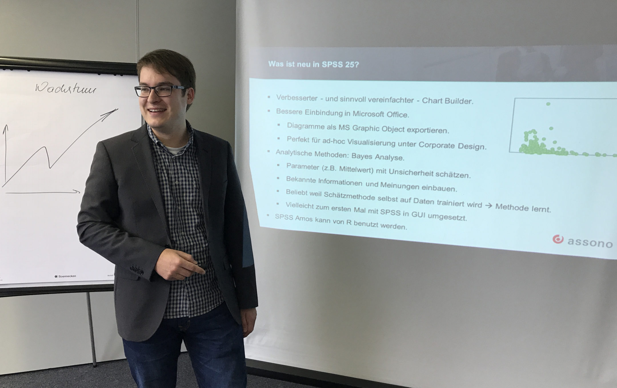 Vortrag über die Neuerungen von SPSS V25