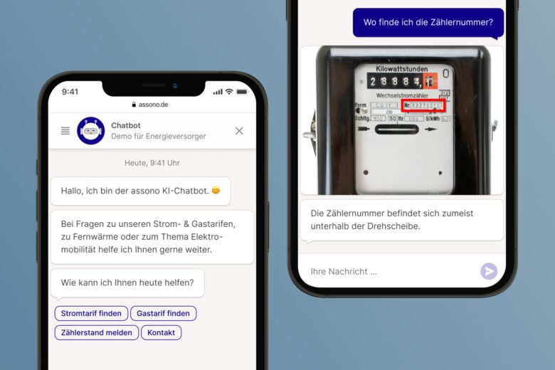 assono KI-Chatbot für Stadtwerke und Versorgungsunternehmen: Ein Chatbot für Stadtwerke und Versorgungsunternehmen