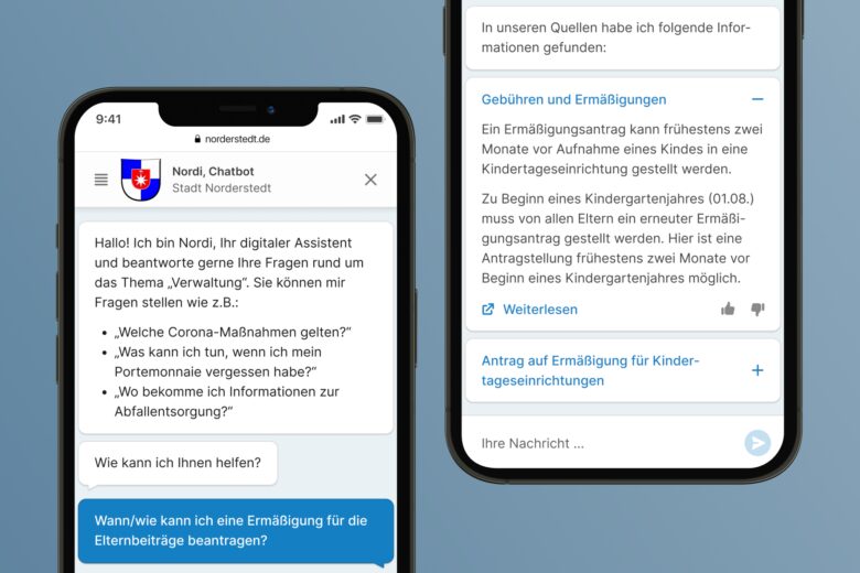assono KI-Chatbot: Wenn Ihr Chatbot einmal nicht weiter weiß, kann er selbst nach einer Antwort suchen.