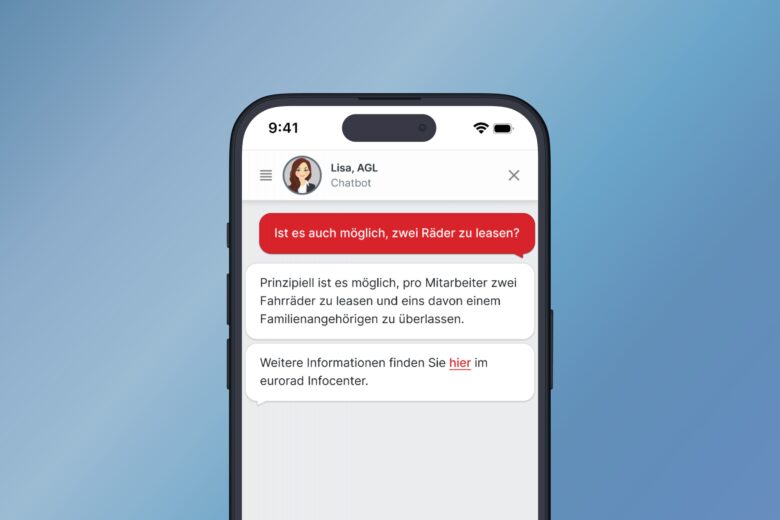 Referenzgeschichte: AGL Activ Services und assono KI-Chatbot: Chatbot „Lisa“ entlastet den Kundenservice, indem häufig gestellte Fragen beantwortet werden