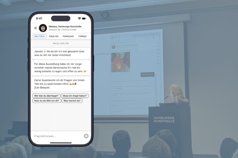Referenzgeschichte: Hamburger Kunsthalle und assono KI-Chatbot: Der Chatbot der Hamburger Kunsthalle spricht mehrere Sprachen