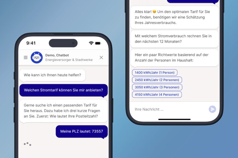 assono KI-Chatbot für Stadtwerke und Versorgungsunternehmen: Versorgen Sie Ihre Kunden mit aktuellen Informationen
