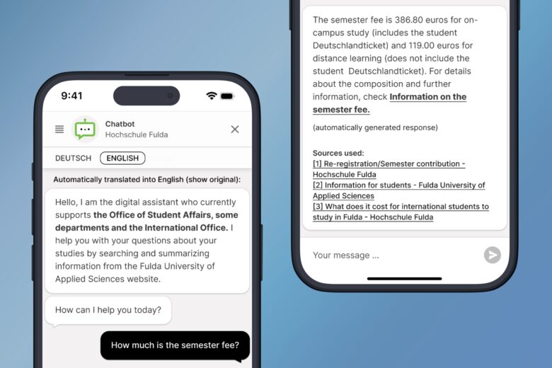 assono KI-Chatbot für Hochschulen und Universitäten: Schnelle und passgenaue Antworten für Studierende dank Künstlicher Intelligenz